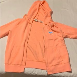 zip up long sleeve hoodie from PINK